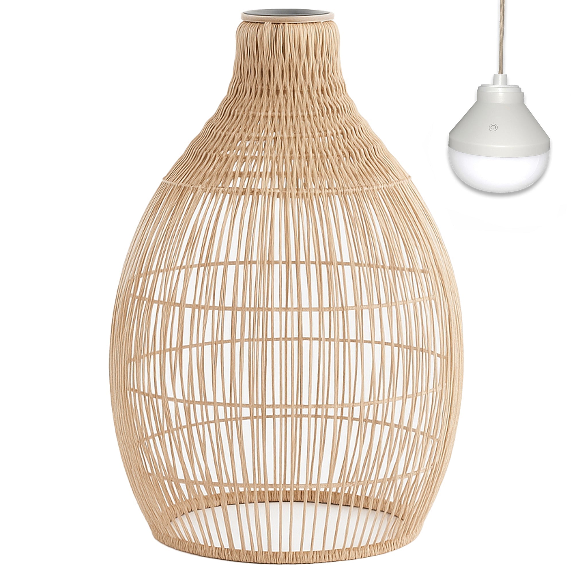 Holiday - Suspension Sans Fil - Polyrotin - Beige