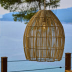Avila - Suspension Solaire - Rotin - Beige