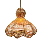 Ronda - Suspension Solaire - Rotin - Beige