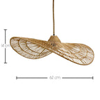 Marbella - Suspension Sans Fil - Jute - Beige