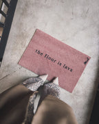 Tapis Abby - Dusty Pink