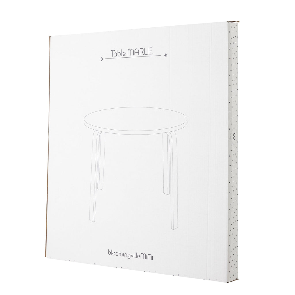 Marle - Table - Naturel - Mdf Fsc®100%