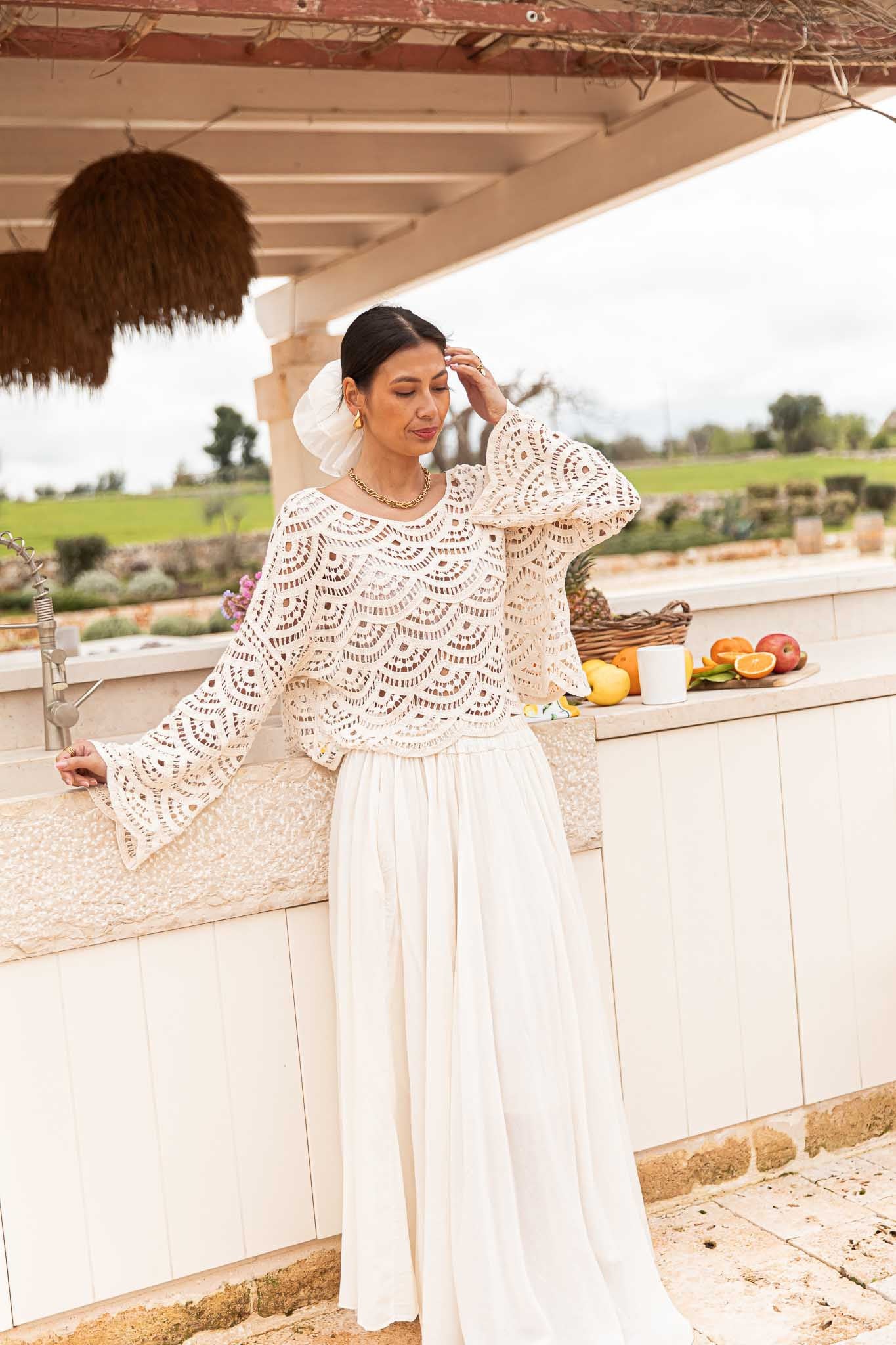 ABSA Beige - Maille Crochet