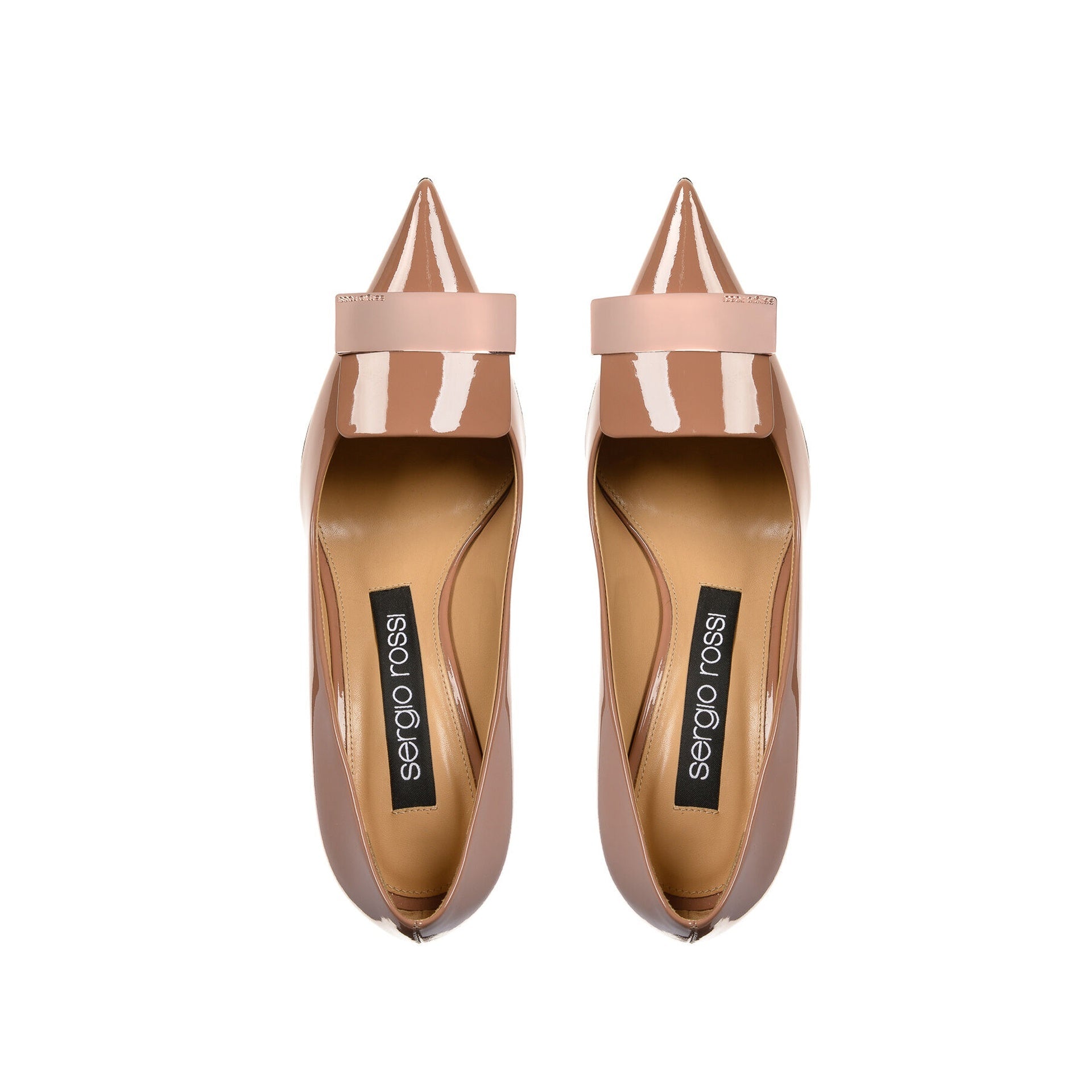 Escarpins - Sergio Rossi Leather - Nude