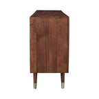 achat buffet rangements en bois fonce