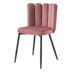 achat chaise art deco en velours confortable