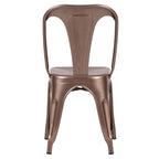 achat chaise confortable cuivre