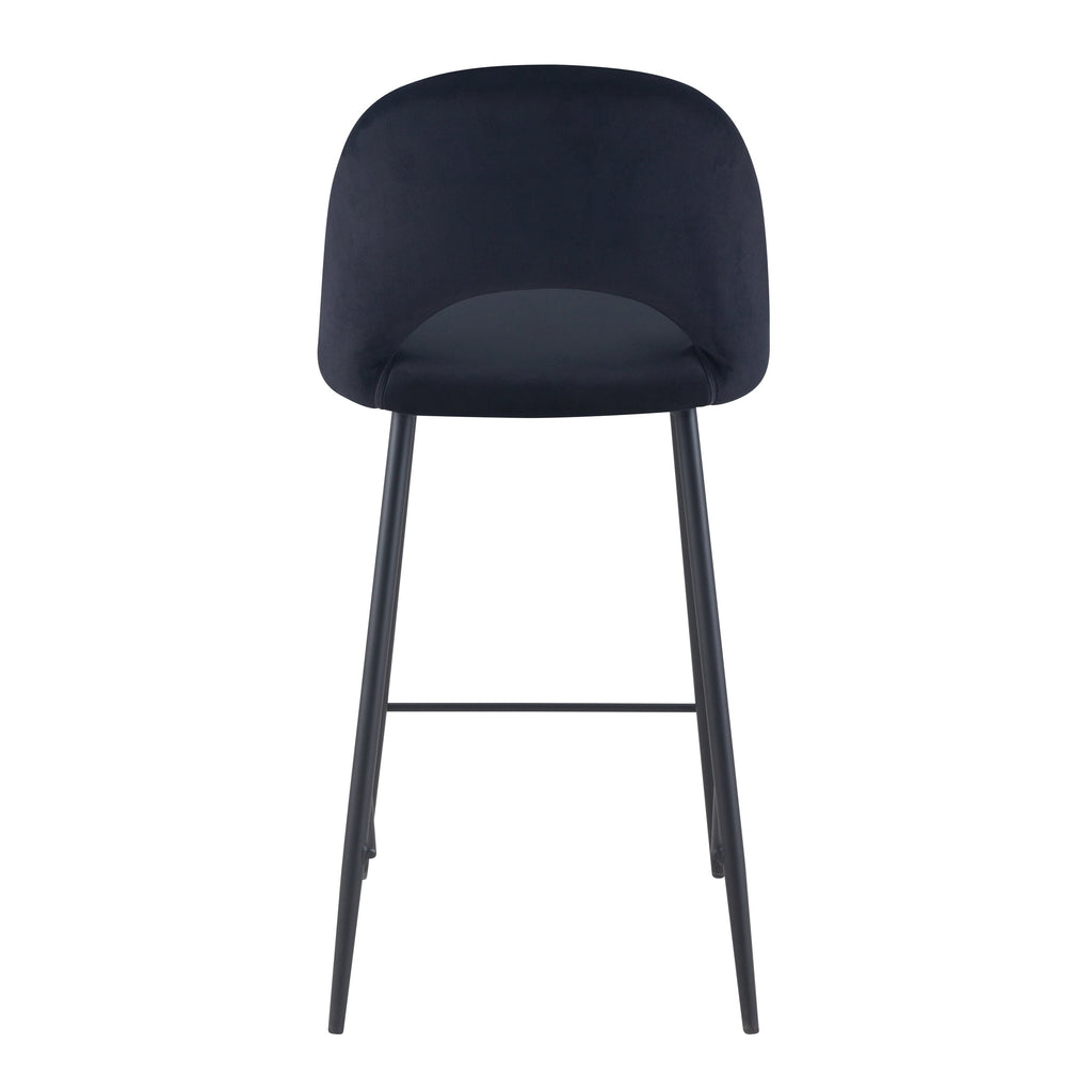 achat chaise de bar confortable noire confort
