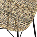 achat chaise de bar en resine pieds metal