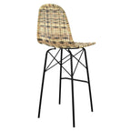 achat chaise de bar en resine tressee