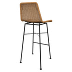 achat chaise de bar resine naturelle