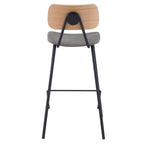 achat chaise de bar vintage en bois