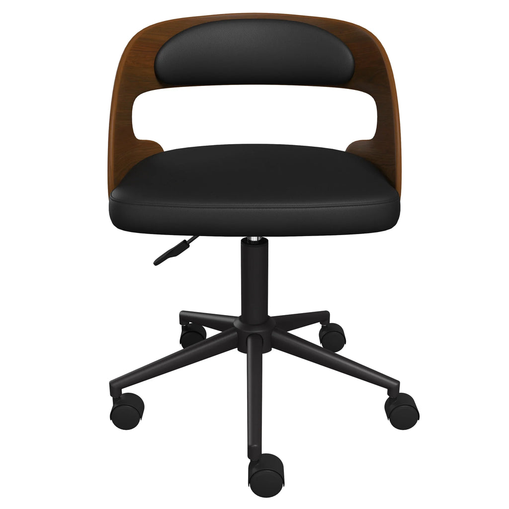 Chaise De Bureau Louis - Noir