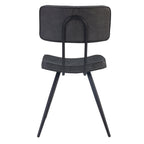 achat chaise lot 2 cuir synthetique