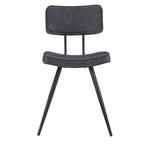 achat chaise lot de 2 simili taupe et metal