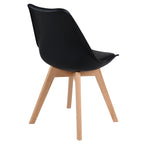 achat chaise noire scandi
