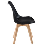 achat chaise scandinave lot de 2
