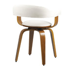 achat chaise structure en bois fonce