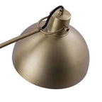 achat lampadaire en arc dore metal