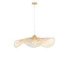 achat suspension jipi en bambou avec fil blanc 75 cm design