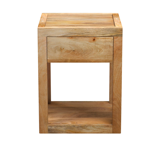 achat table de chevet en bois de manguier