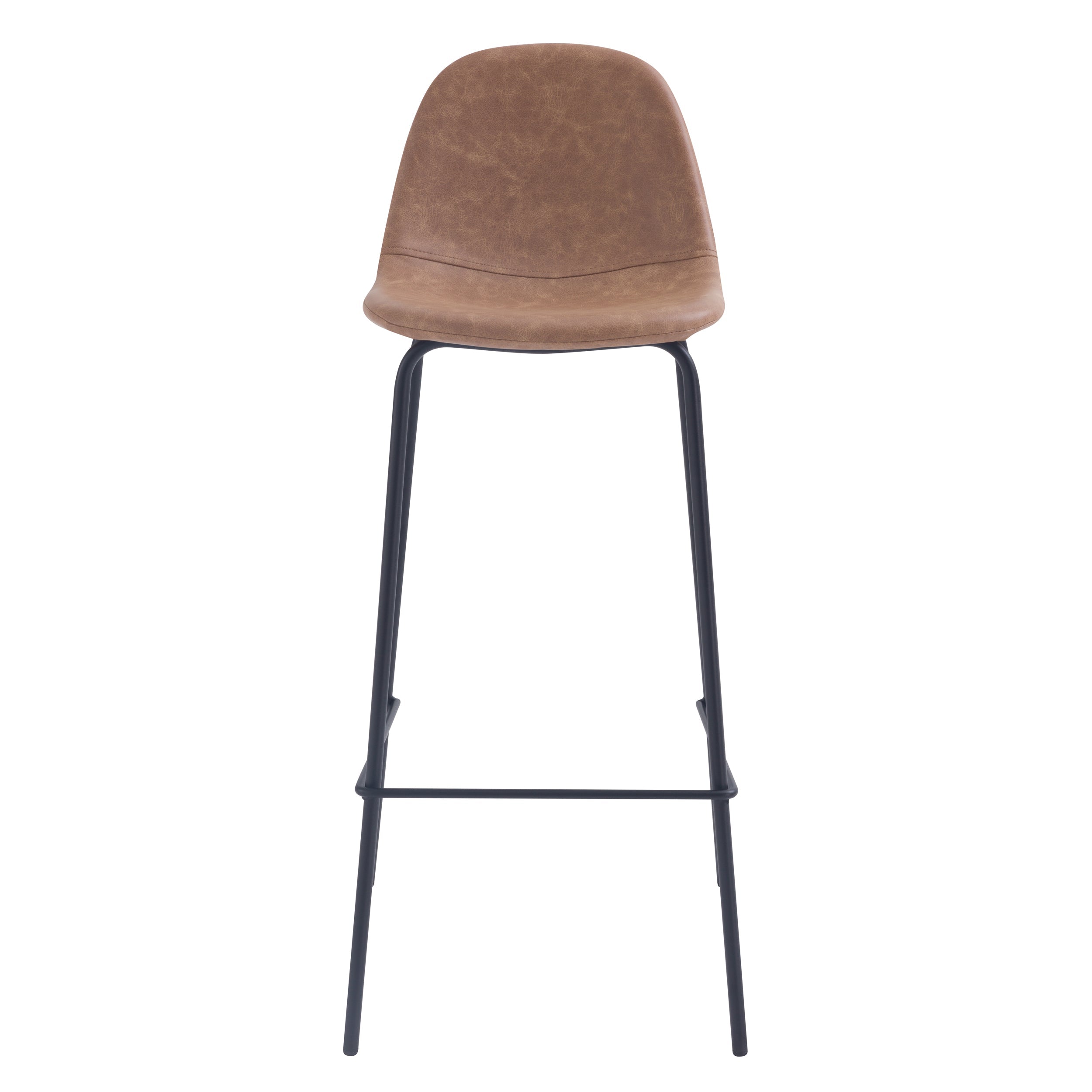 acheter chaise de bar assise simili pieds metal noir