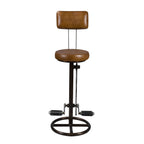 acheter chaise de bar confortable en cuir