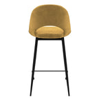 acheter chaise de bar confortable velours et metal