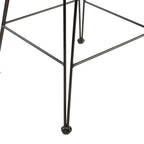 acheter chaise de bar ethnic matiere naturelle noire