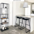acheter chaise de bar lot 2 noie stylee