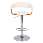 acheter chaise de bar matiere synthetique et bois