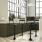 Lot De 2 Tabourets De Bar Clem - Noir