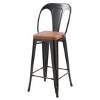 acheter chaise de bar synthetique et metal