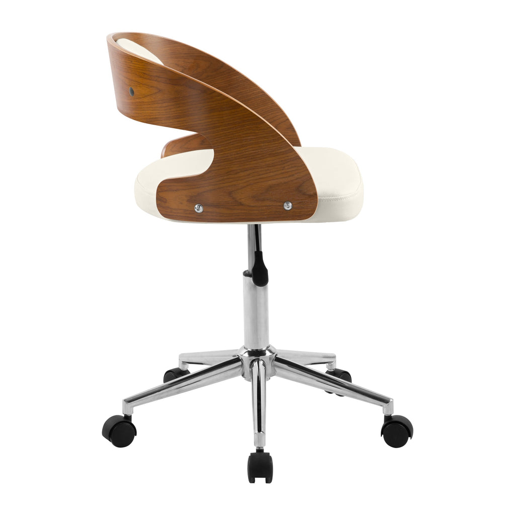 acheter chaise de bureau creme