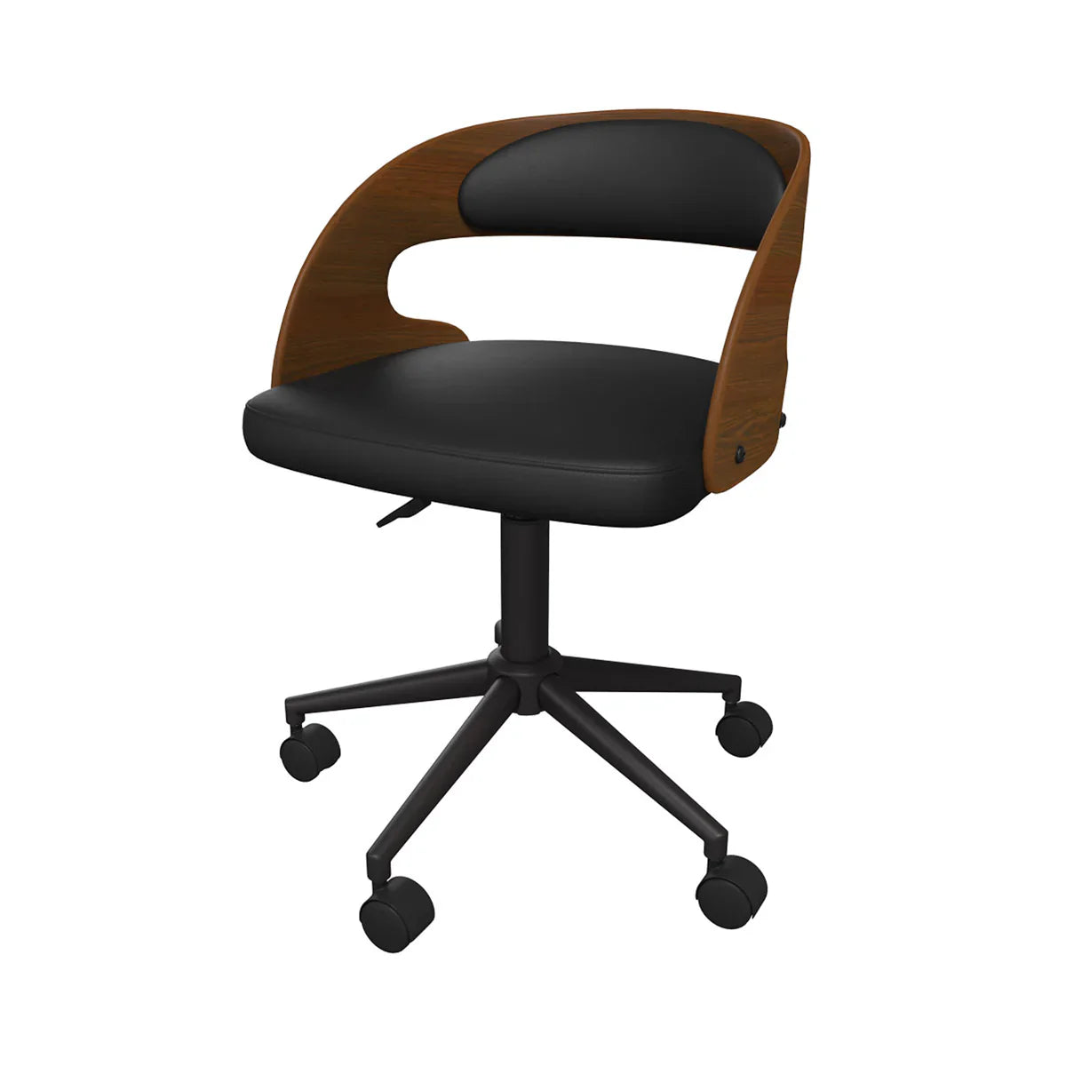 Chaise De Bureau Louis - Noir