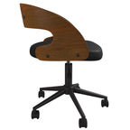 Chaise De Bureau Louis - Noir