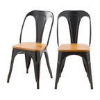 acheter chaise indus yoanna noire