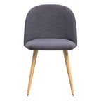 acheter chaise scandinave en tissu gris