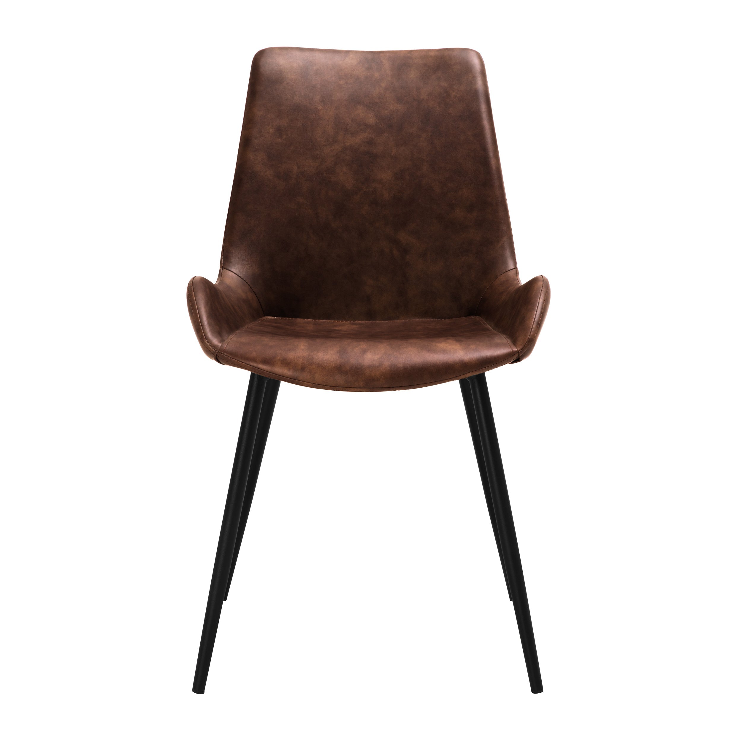acheter chaise simili cuir marron