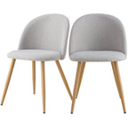 acheter chaise tissu gris cozy