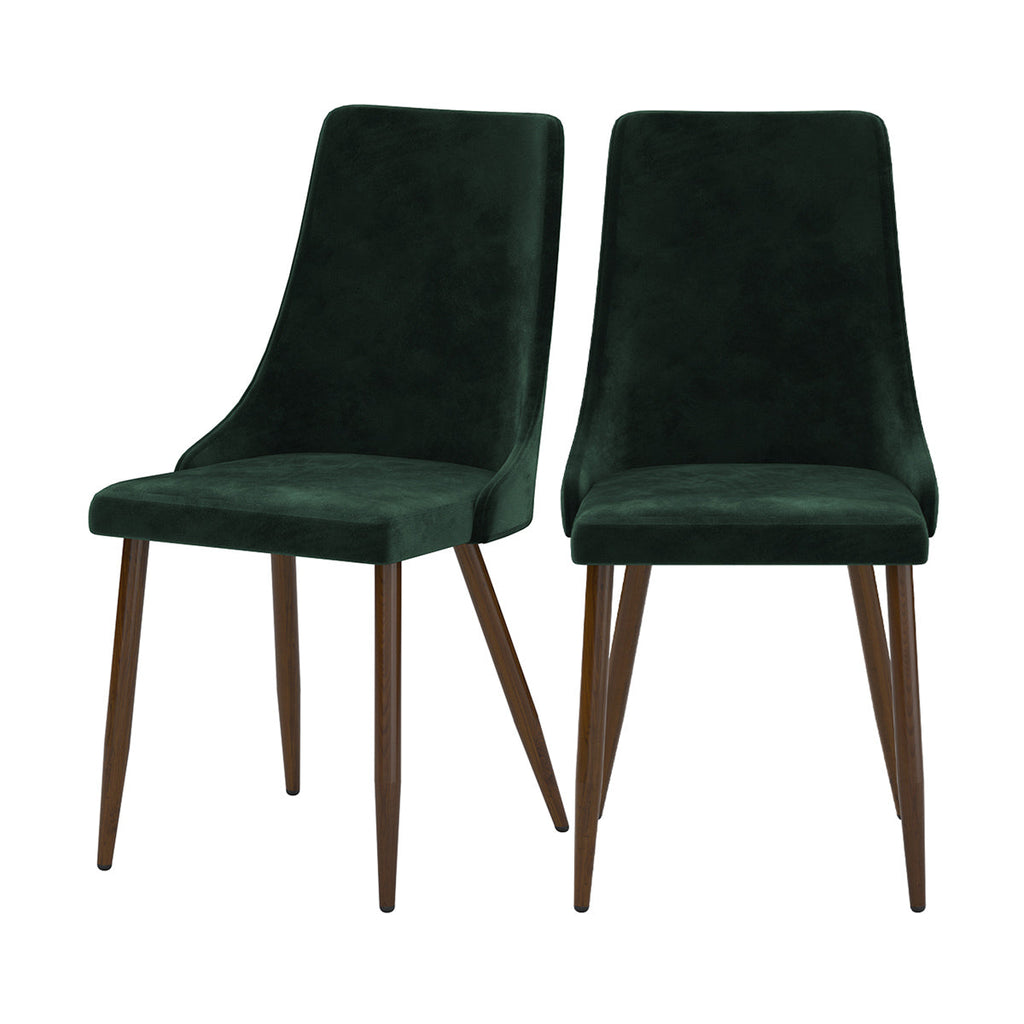 acheter chaise verte fonce vinni