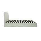 acheter lit avec rangement 140 x 190 cm beige