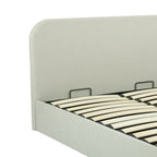 acheter lit double beige confortable