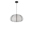 acheter suspension japandi noire et papier hana