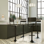 acheter suspension noir et blanc bambou