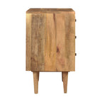 acheter table de chevet bois brut