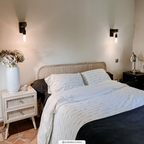 acheter tete de lit en rotin 140 cm