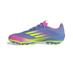 Chaussures de football F50 League 2G/3G AG - Bleu/rose