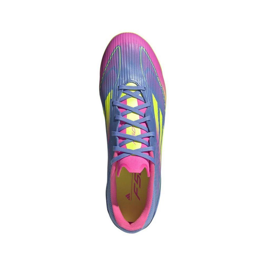 Chaussures de football F50 League 2G/3G AG - Bleu/rose