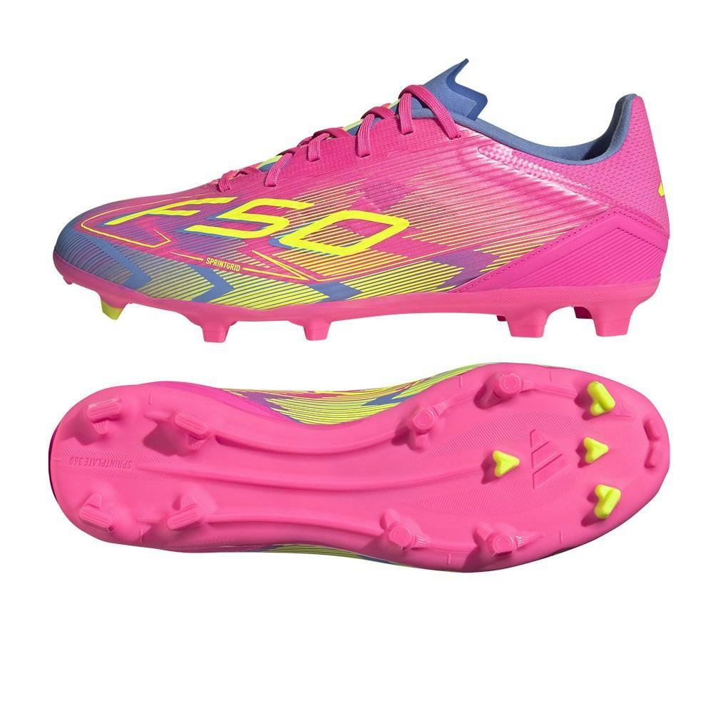 Chaussures de football F50 League FG/MG - rose